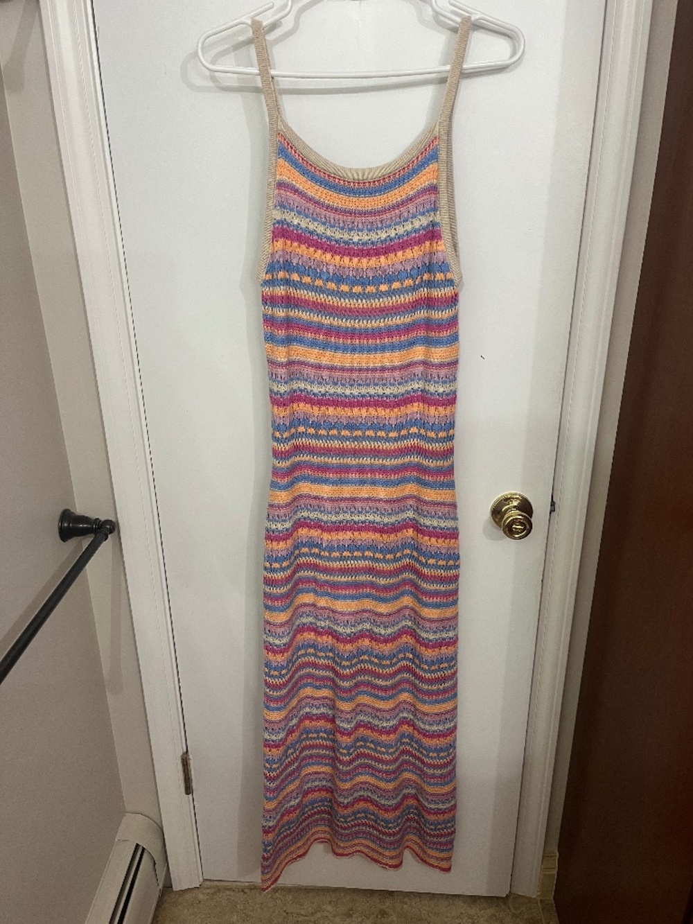 Z Supply Santa Cruz Striped Midi Dress- Small